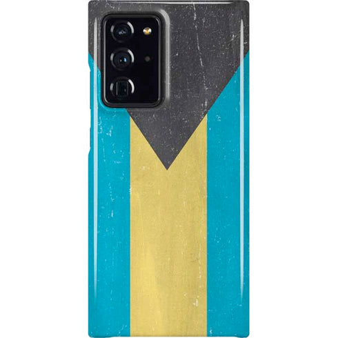 Bahamas Flag Distressed Galaxy Cases